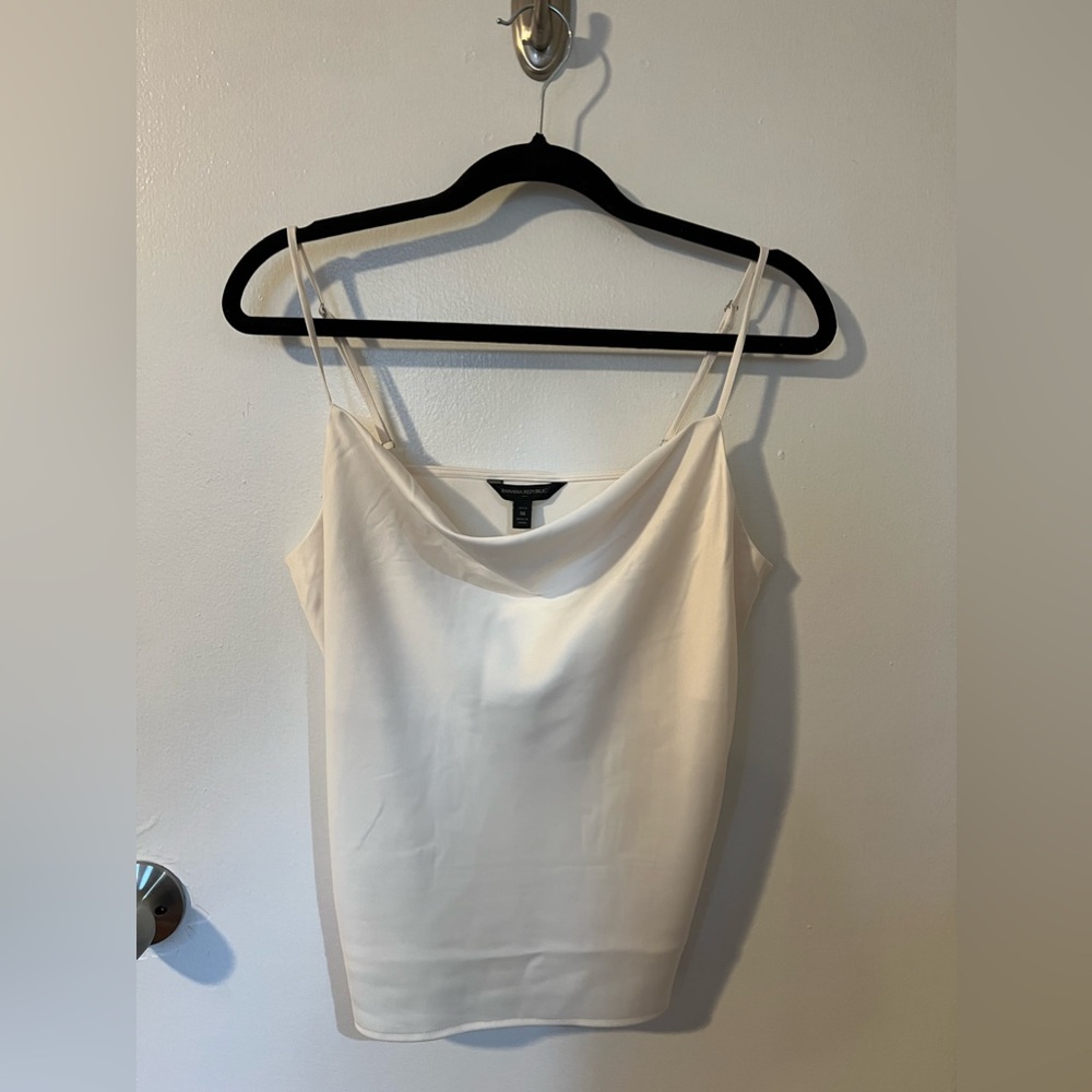 Banana Republic, Cowl Neck Silk Tank